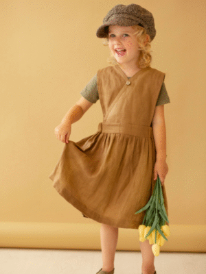 Vintage-Inspired Kids Dress